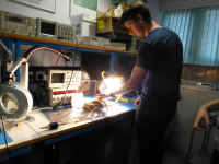 Testing thermal trip software at SSC